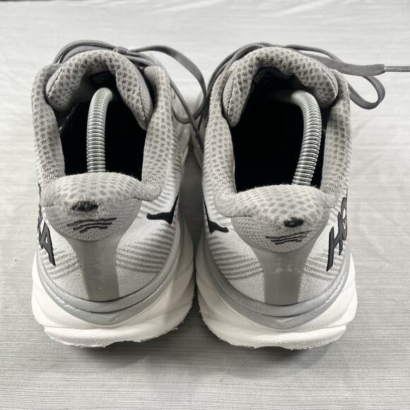 Hoka One One Clifton 9 Men’s Size 10.5 Wide Gray Running Shoes 1132210 HMBC - Picture 4 of 7